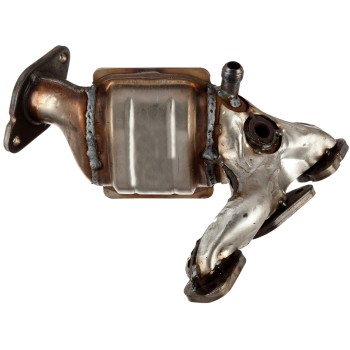 Catalytic Converter with Integrated Exhaust Manifold