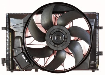 Dual Radiator and Condenser Fan Assembly