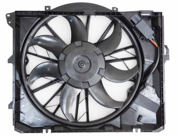 Dual Radiator and Condenser Fan Assembly