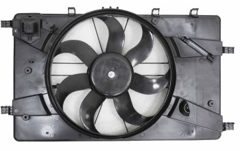 Dual Radiator and Condenser Fan Assembly