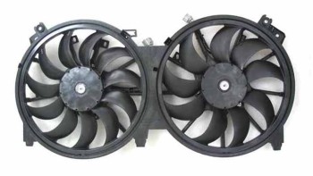 Dual Radiator and Condenser Fan Assembly