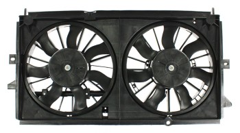 Dual Radiator and Condenser Fan Assembly
