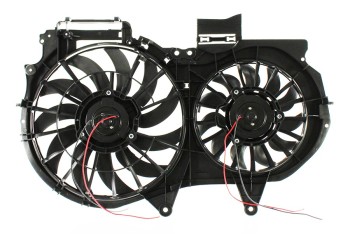 Dual Radiator and Condenser Fan Assembly