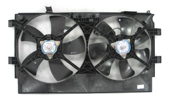 Dual Radiator and Condenser Fan Assembly