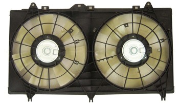 Dual Radiator and Condenser Fan Assembly
