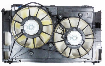 Dual Radiator and Condenser Fan Assembly