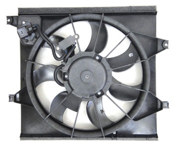 Dual Radiator and Condenser Fan Assembly