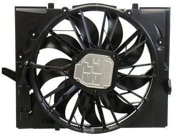 Dual Radiator and Condenser Fan Assembly