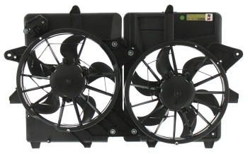 Dual Radiator and Condenser Fan Assembly