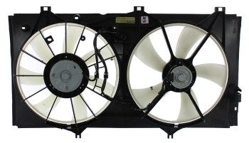 Dual Radiator and Condenser Fan Assembly