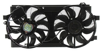 Dual Radiator and Condenser Fan Assembly
