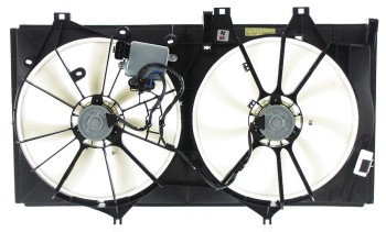Dual Radiator and Condenser Fan Assembly
