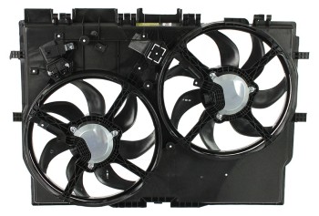 Dual Radiator and Condenser Fan Assembly
