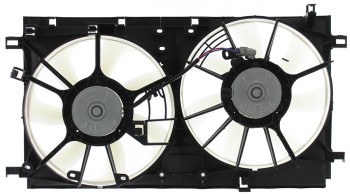 Dual Radiator and Condenser Fan Assembly