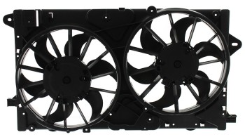 Dual Radiator and Condenser Fan Assembly