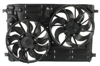 Dual Radiator and Condenser Fan Assembly