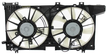 Dual Radiator and Condenser Fan Assembly