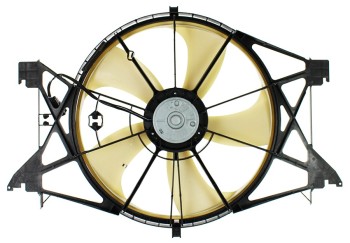 Dual Radiator and Condenser Fan Assembly