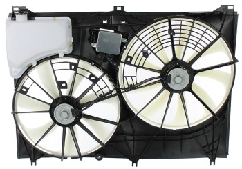 Dual Radiator and Condenser Fan Assembly