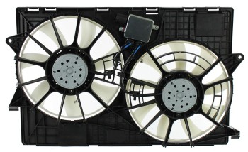 Dual Radiator and Condenser Fan Assembly
