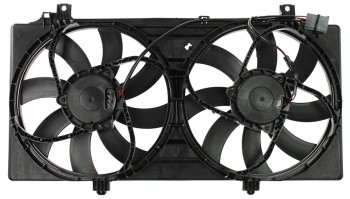 Dual Radiator and Condenser Fan Assembly