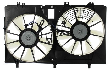 Dual Radiator and Condenser Fan Assembly