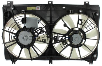 Dual Radiator and Condenser Fan Assembly