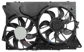Dual Radiator and Condenser Fan Assembly