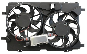 Dual Radiator and Condenser Fan Assembly