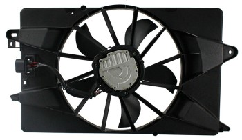 Dual Radiator and Condenser Fan Assembly