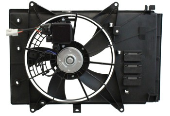 Dual Radiator and Condenser Fan Assembly