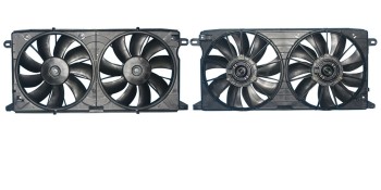 Dual Radiator and Condenser Fan Assembly