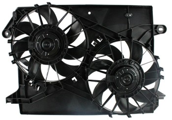 Dual Radiator and Condenser Fan Assembly