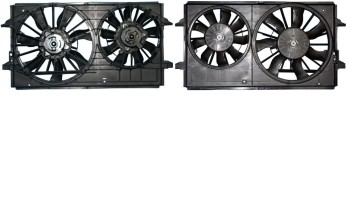 Dual Radiator and Condenser Fan Assembly
