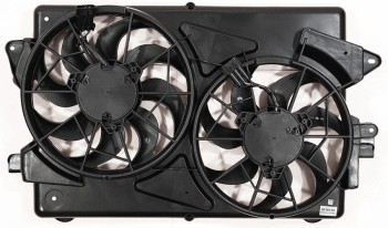 Dual Radiator and Condenser Fan Assembly