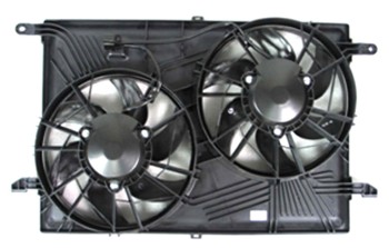 Dual Radiator and Condenser Fan Assembly
