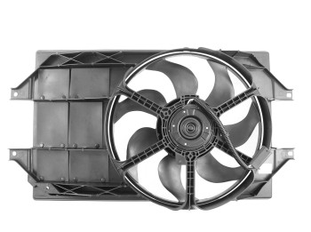 Dual Radiator and Condenser Fan Assembly