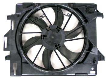Dual Radiator and Condenser Fan Assembly