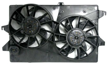 Dual Radiator and Condenser Fan Assembly