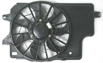 Dual Radiator and Condenser Fan Assembly