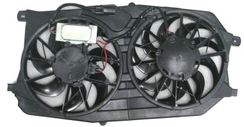 Dual Radiator and Condenser Fan Assembly