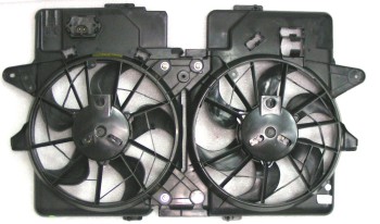 Dual Radiator and Condenser Fan Assembly