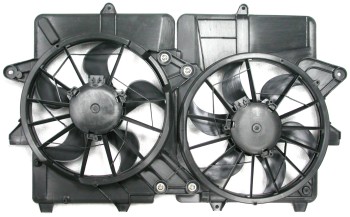Dual Radiator and Condenser Fan Assembly
