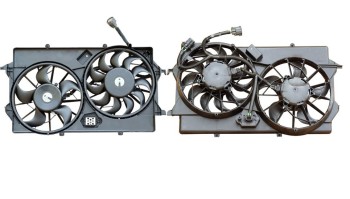 Dual Radiator and Condenser Fan Assembly