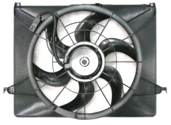 Dual Radiator and Condenser Fan Assembly