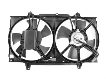 Dual Radiator and Condenser Fan Assembly