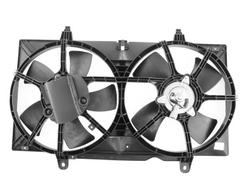 Dual Radiator and Condenser Fan Assembly