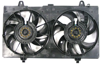 Dual Radiator and Condenser Fan Assembly