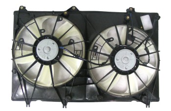 Dual Radiator and Condenser Fan Assembly