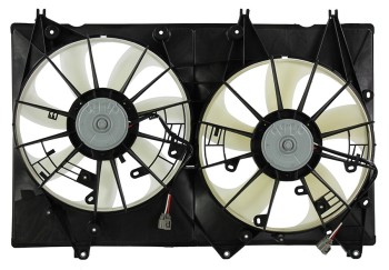 Dual Radiator and Condenser Fan Assembly